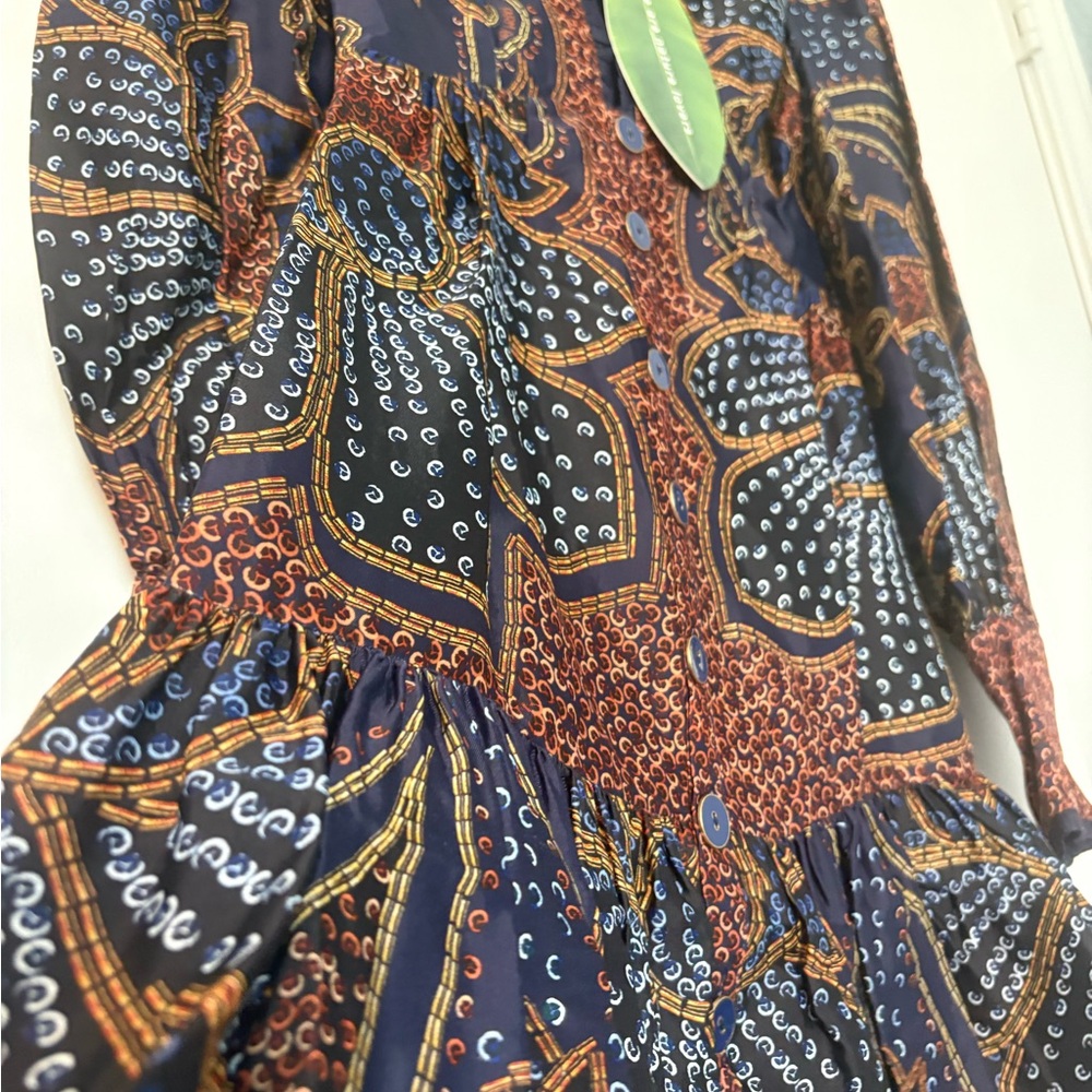 FARM Rio Multicolor Paisley Long Sleeve Dress - Picture 8 of 9